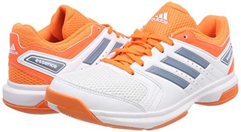 adidas handballschuhe essence damen weiß orange|adidas Damen Essence Handballschuhe, weiß.